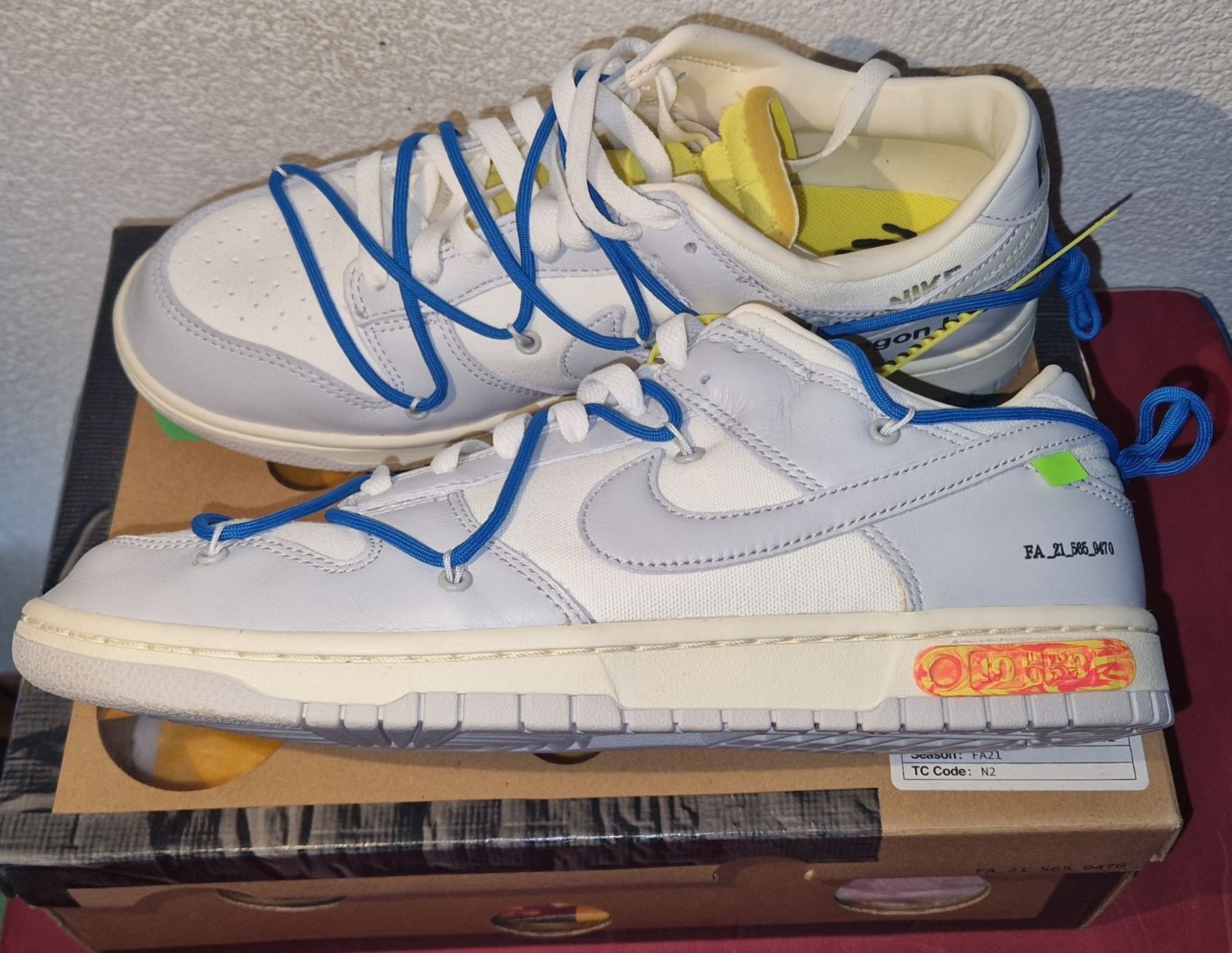 Nike Scarpe da uomo: Nike Dunk Low Off White Lot 10 – Nuovo (secondo la descrizione) da Zürich venduto da iAmmann 2