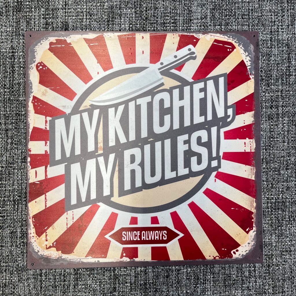 Insegne: Kitchen Metal Art Schild – Nuovo (secondo la descrizione) da Schwyz venduto da rs-trend