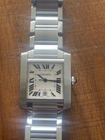 Cartier Tank Francaise Grand modèle, Acier, Parfait état