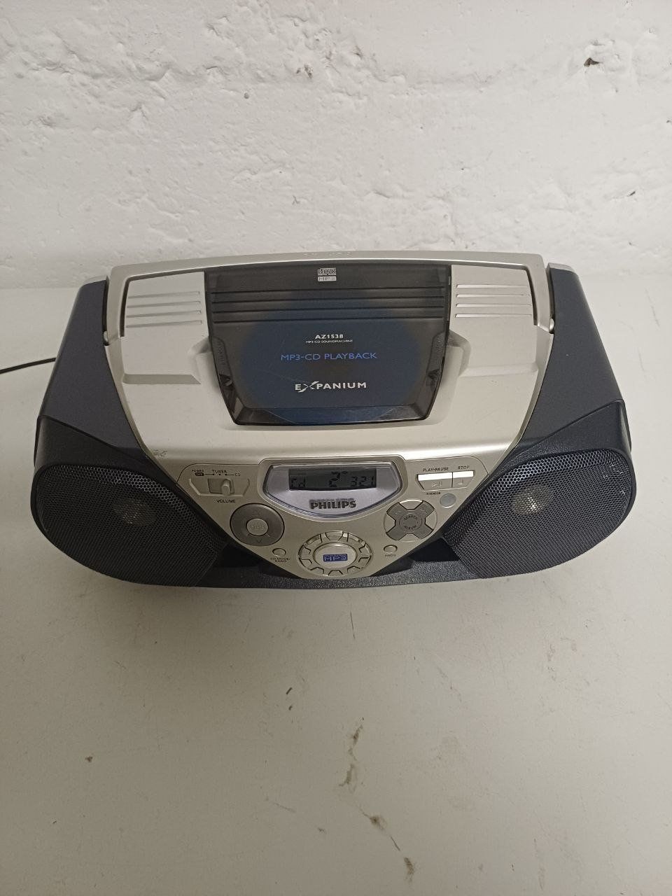 Philips Sistemi audio & multimediali: Philips AZ1538 MP3-SD Expanium. – Usato da Bern venduto da Yunkom 5