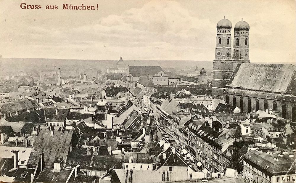 Antike AK - Gruss aus München - Bayern - Deutsches Reich | Kaufen auf ...