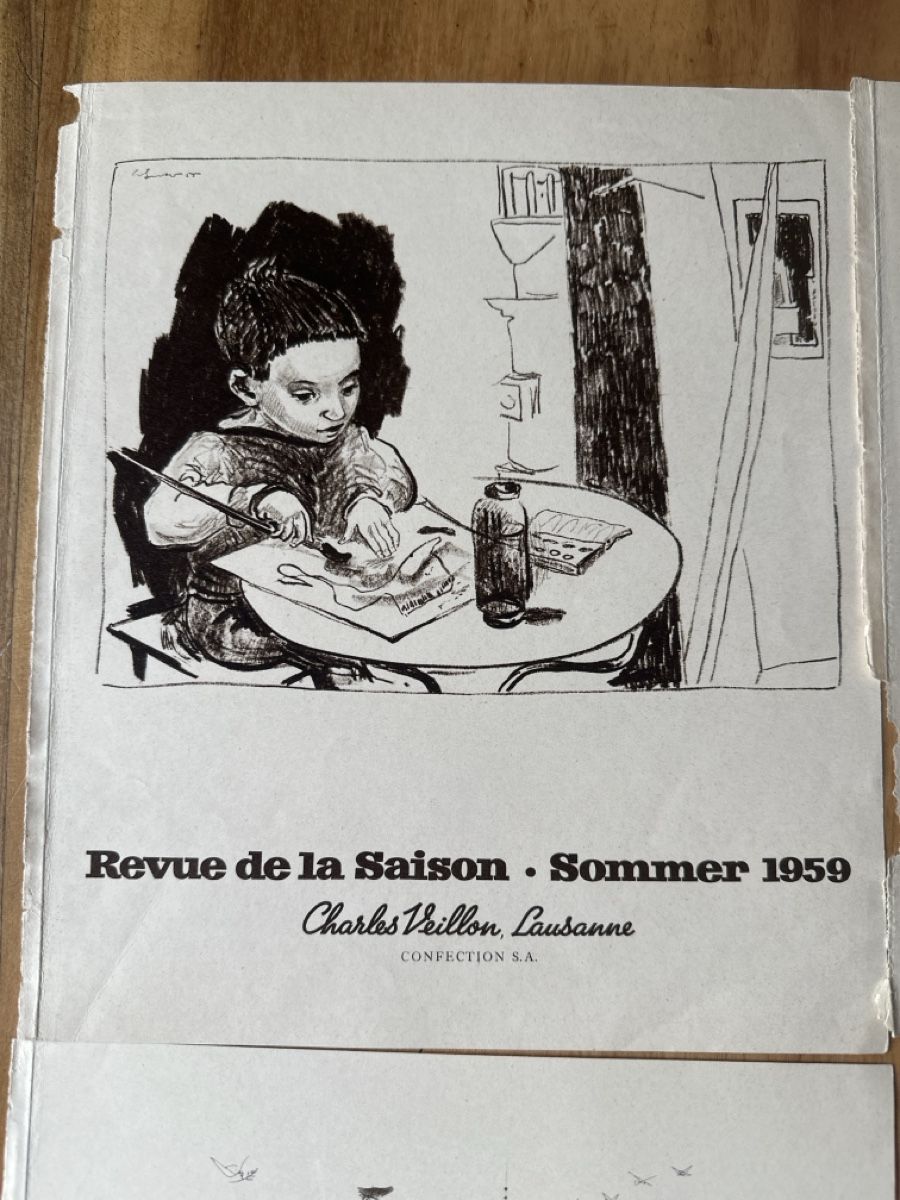 Riviste & Magazine: Umschlagblätter Veillon Katalog, 1959-62 – Usato da Frauenfeld venduto da aluma14 3