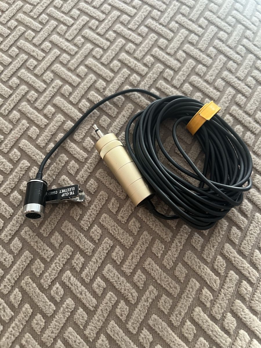 Microfoni: Tie-clip electret condenser Microphone – Usato da Winkel venduto da Smilla82