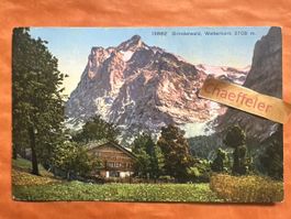 1920 Grindelwald Wetterhorn 