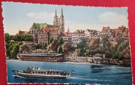 Basel - Pfalz und Münster (alt/ungelaufen)