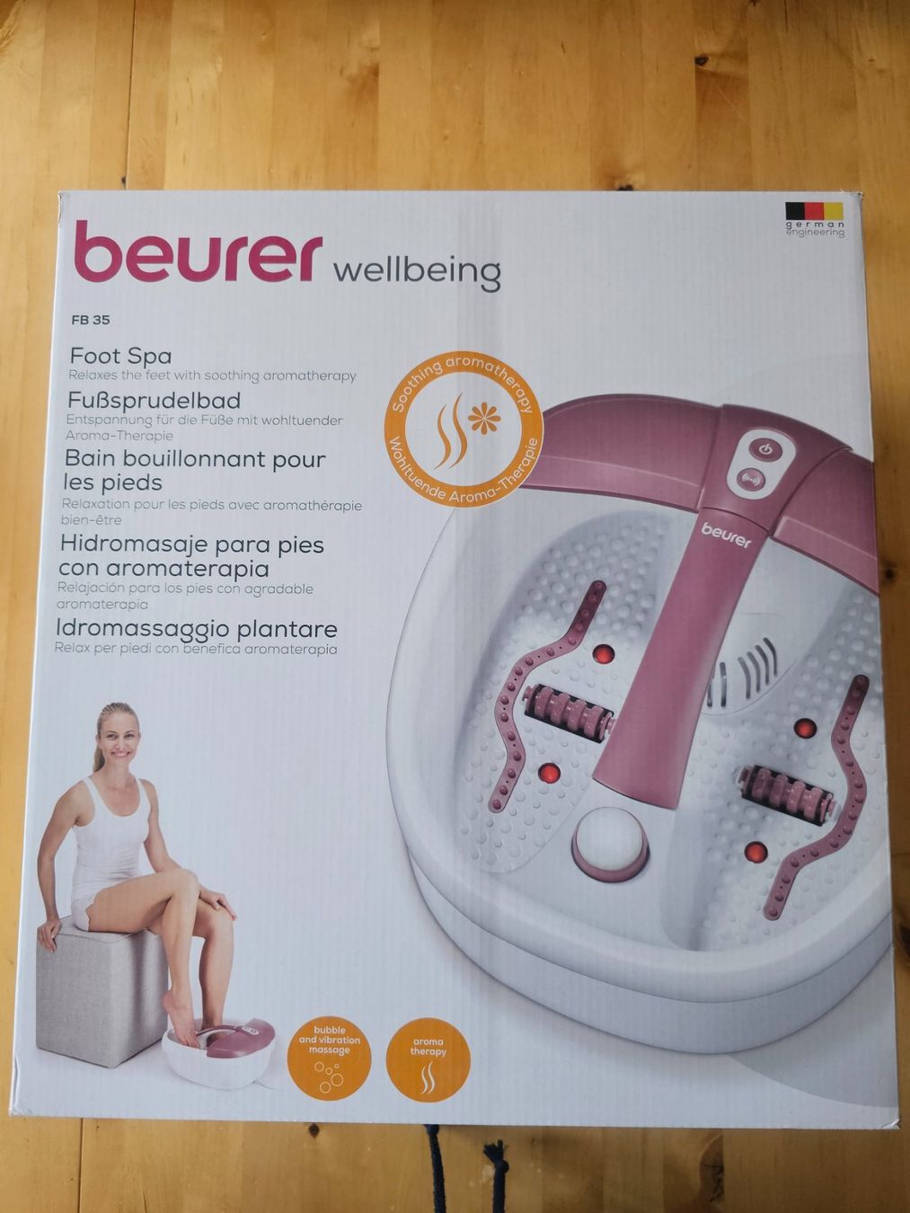 Beurer Massagegeräte: Breuer Fusssprudelbad FB 35 – Gebraucht aus Boll von mcsaendy