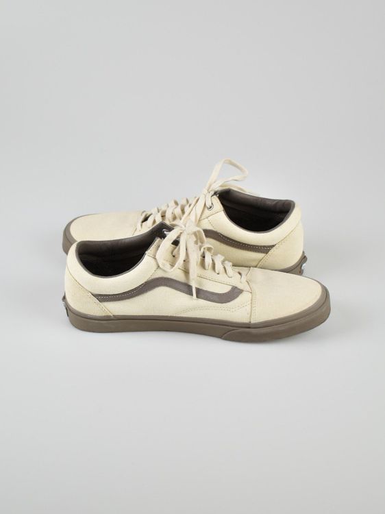 Vans Scarpe da uomo: Vans Old Skool Cream Mono Sneaker Gr.43 (US10 / UK9) – Nuovo (secondo la descrizione) da Bassersdorf venduto da 2ND_STORY 2