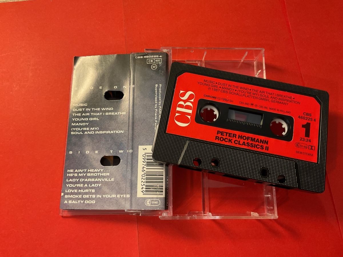 Musicassette: Peter Hofmann - Rock Classics 2 - Musikkassette, Top! – Usato da Steinach venduto da Quarkie 1