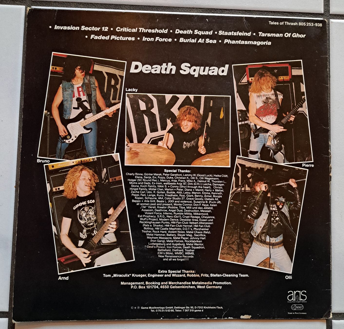 Dischi in vinile: Darkness - Death Squad LP Originalversion – Usato da Solothurn venduto da Temple_of_Triton 1