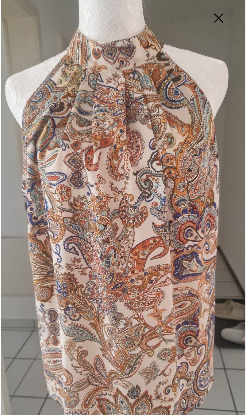 Blusen: TOP CACHE- COU – Gebraucht aus Camorino von JPHANDMADE1