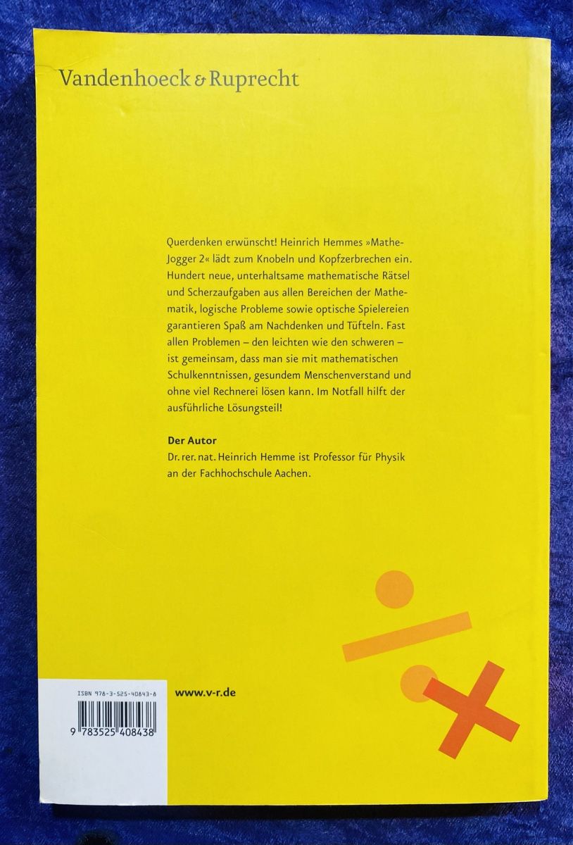 Libri: Der Mathe - Jogger 2 /softcover /unbenutzt – Nuovo (secondo la descrizione) da Zuerich venduto da SonderArt-Wertgut 5