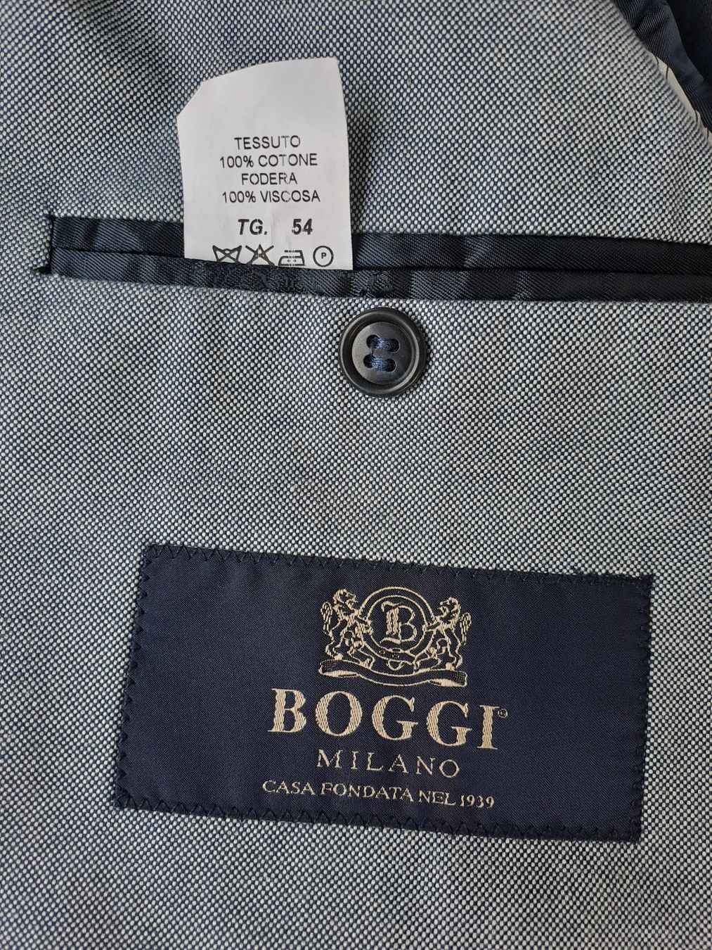Boggi Jacken: Boggi Milano Jacke grau 54 – Gebraucht aus Caslano von Welaberg 4