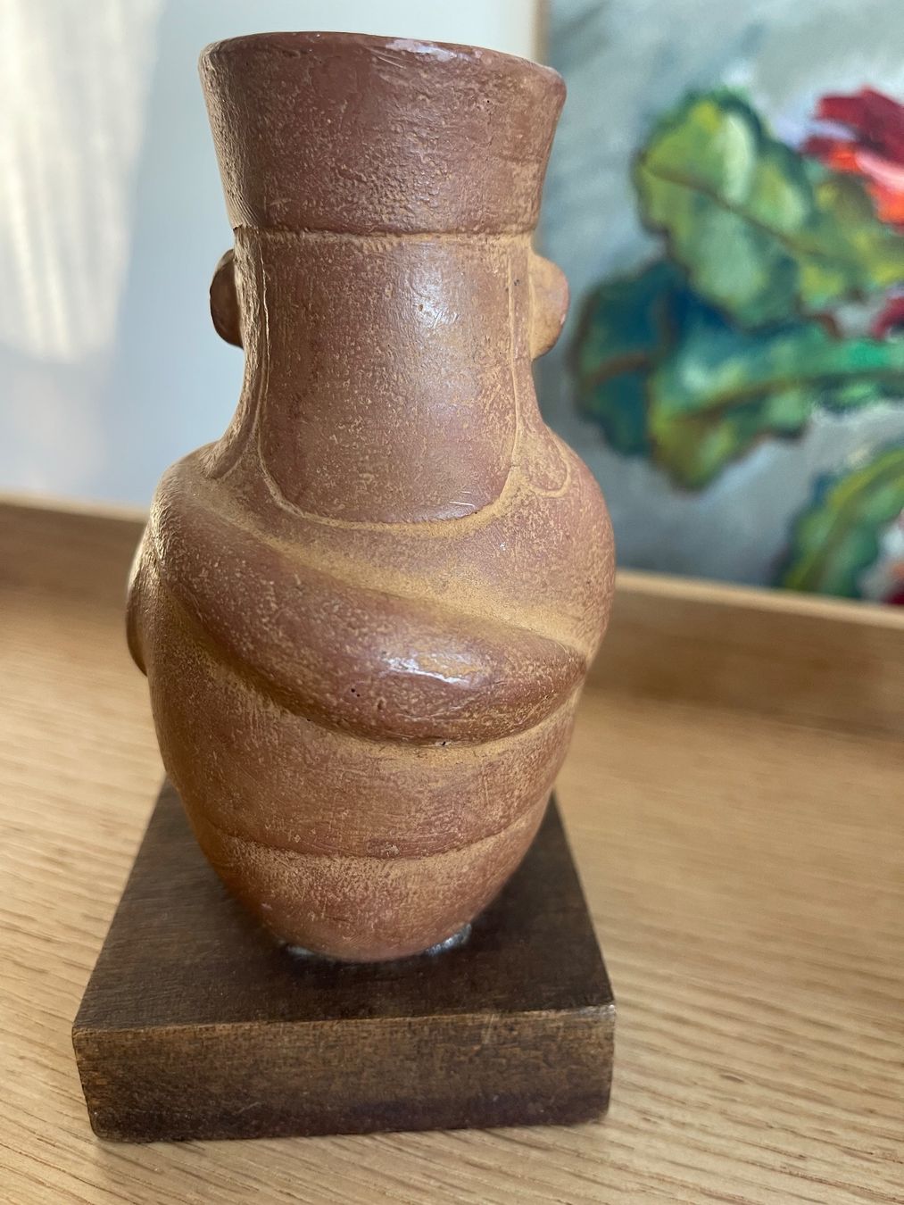 Statuette: Peru Medizinmann aus Ton Hoechst – Usato da Nussbaumen AG venduto da normajeanbaker 1