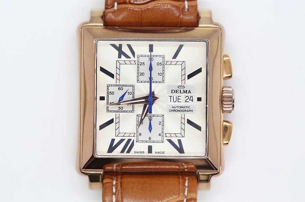 Delma Uhren: Delma Chronograph – Neu (gemäss Beschreibung) aus Reinach BL von Han-Numismatik