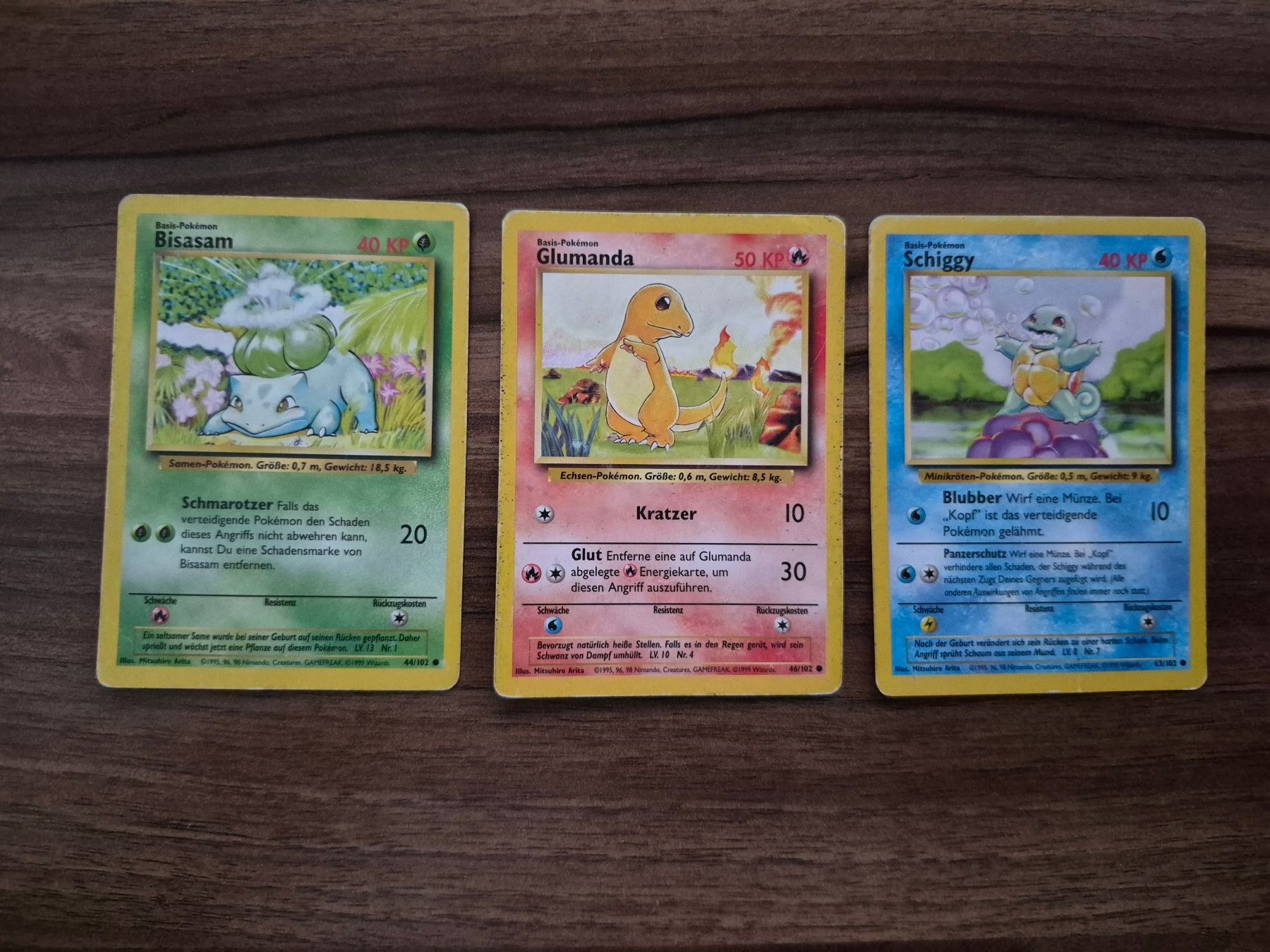 Pokémon Cartes à collectionner: Base Set Starter Pokemon – D'occasion à Reigoldswil par Feufer1