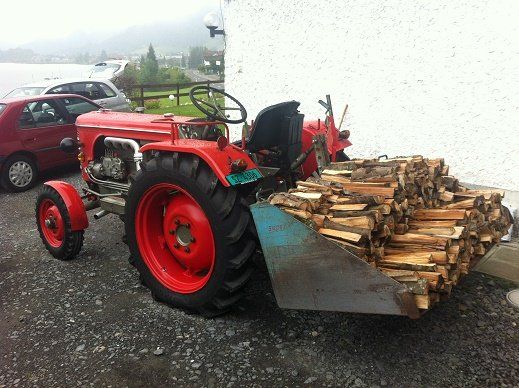 Hürlimann Trattori: Traktor Hürlimann D70 SSP mit Kabine – Usato da Gross venduto da autonauer 2