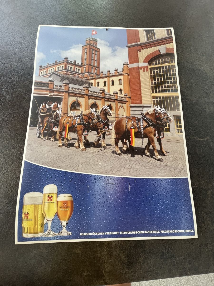 Feldschlösschen Calendari: Feldschlösschen Kalender – Usato da Eiken venduto da garanoiri 2