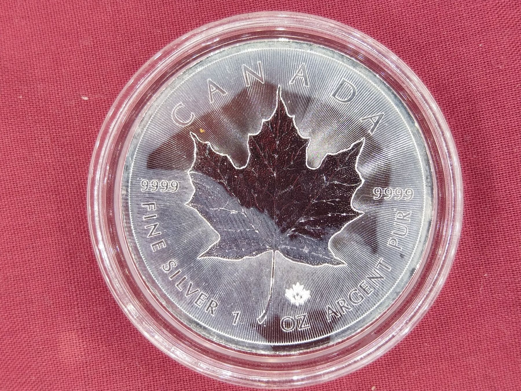 Alle Münzen: Silber Maple Leaf 1 oz - 2015 – Gebraucht aus Dättlikon von Quarz58 1