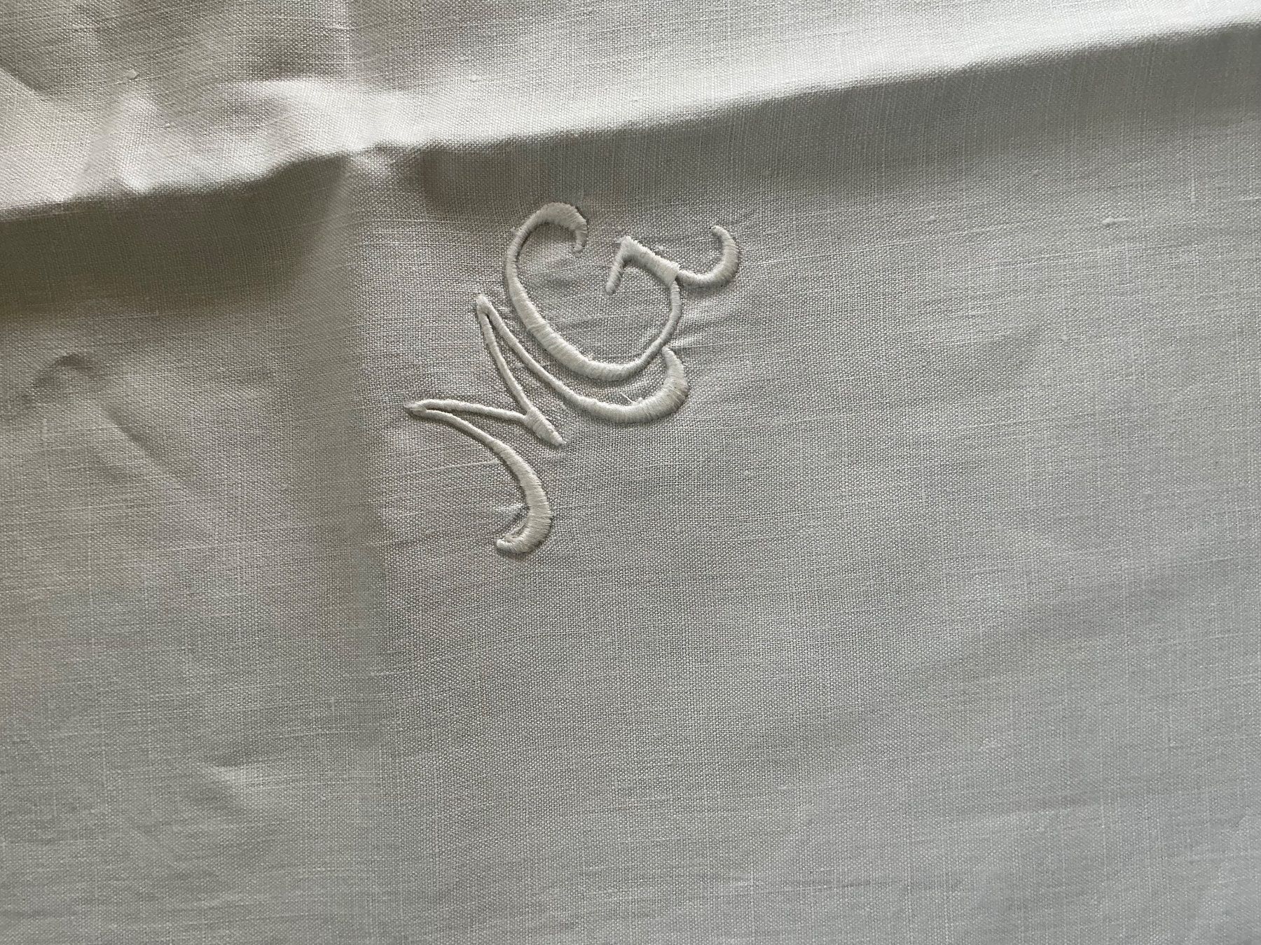Altra biancheria da tavola: Vintage Deckchen mit Spitze, monogrammiert - Rarität! – Usato da Muttenz venduto da rob_sc8s 1