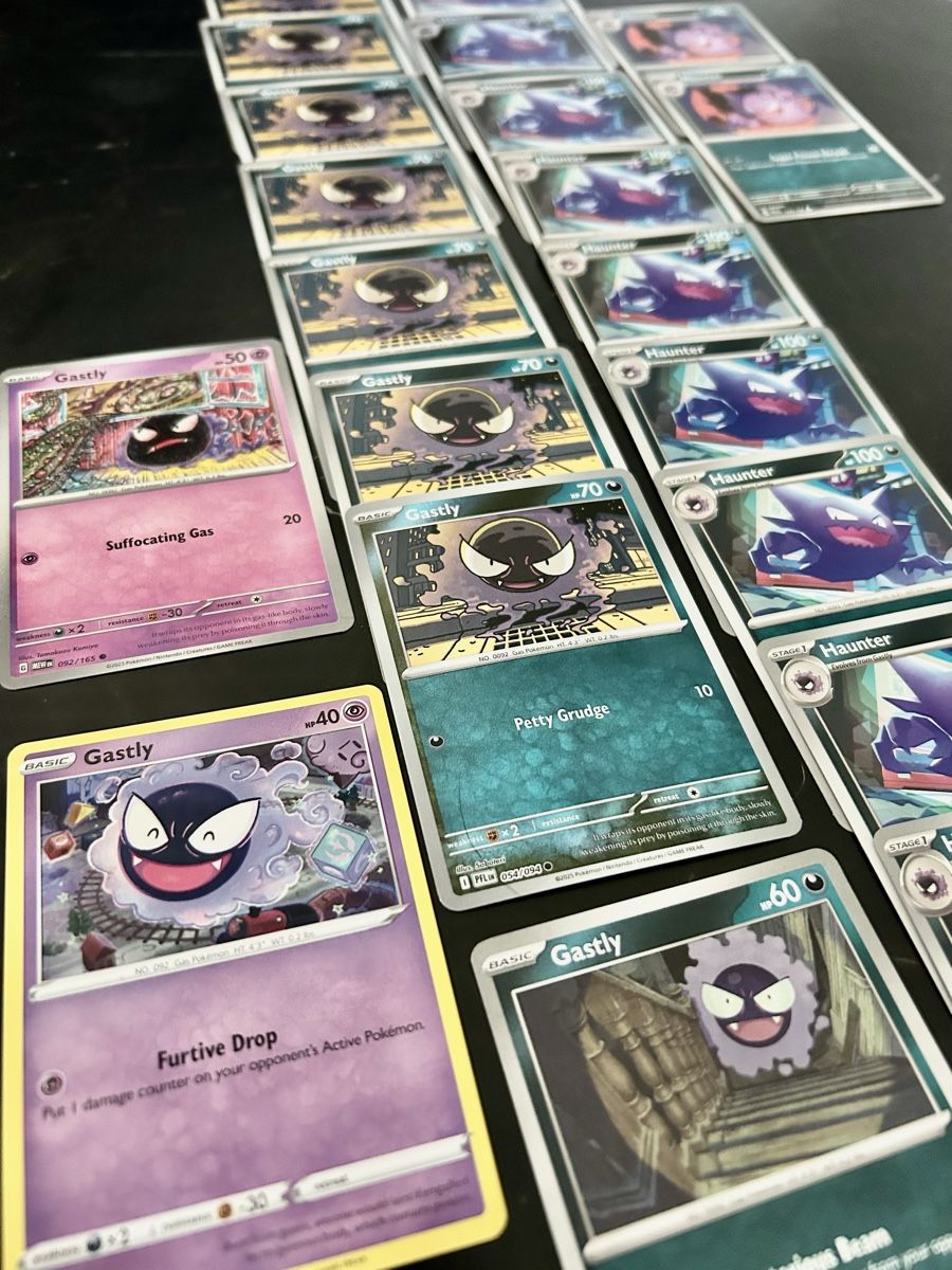 Pokémon Carte collezionabili: Carte Pokémon Gengar e Haunter e Gastly!! – Usato da Balerna venduto da Roby-Pokemon 1