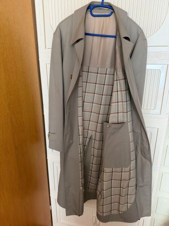 Mantel Herren beige Grösse 52