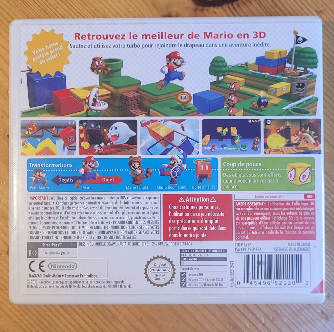 Nintendo Spiele: Super Mario 3D Land – Gebraucht aus Schwerzenbach von Jdagi 1