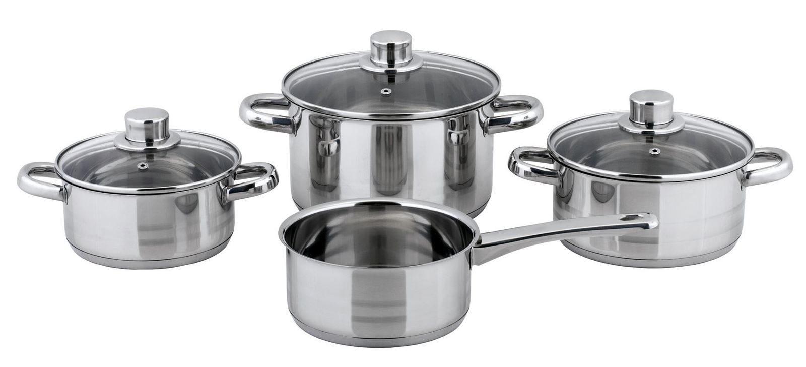 Töpfe: Topfset BELM 7tlg, Edelstahl CS Solingen – Neu und originalverpackt aus Wettingen von kochshop 2