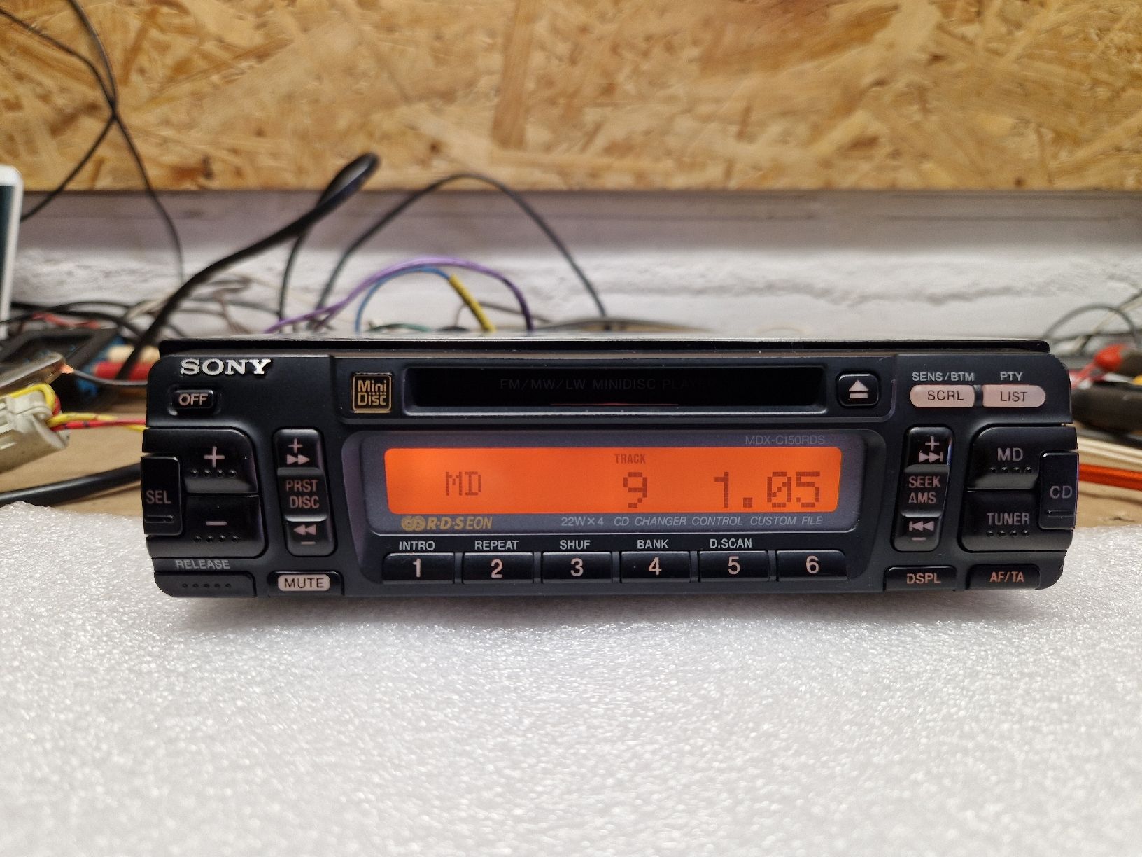 Sony Minidisc: Sony MDX-C150RDS – Usato da Arbon venduto da Mayak_Sound