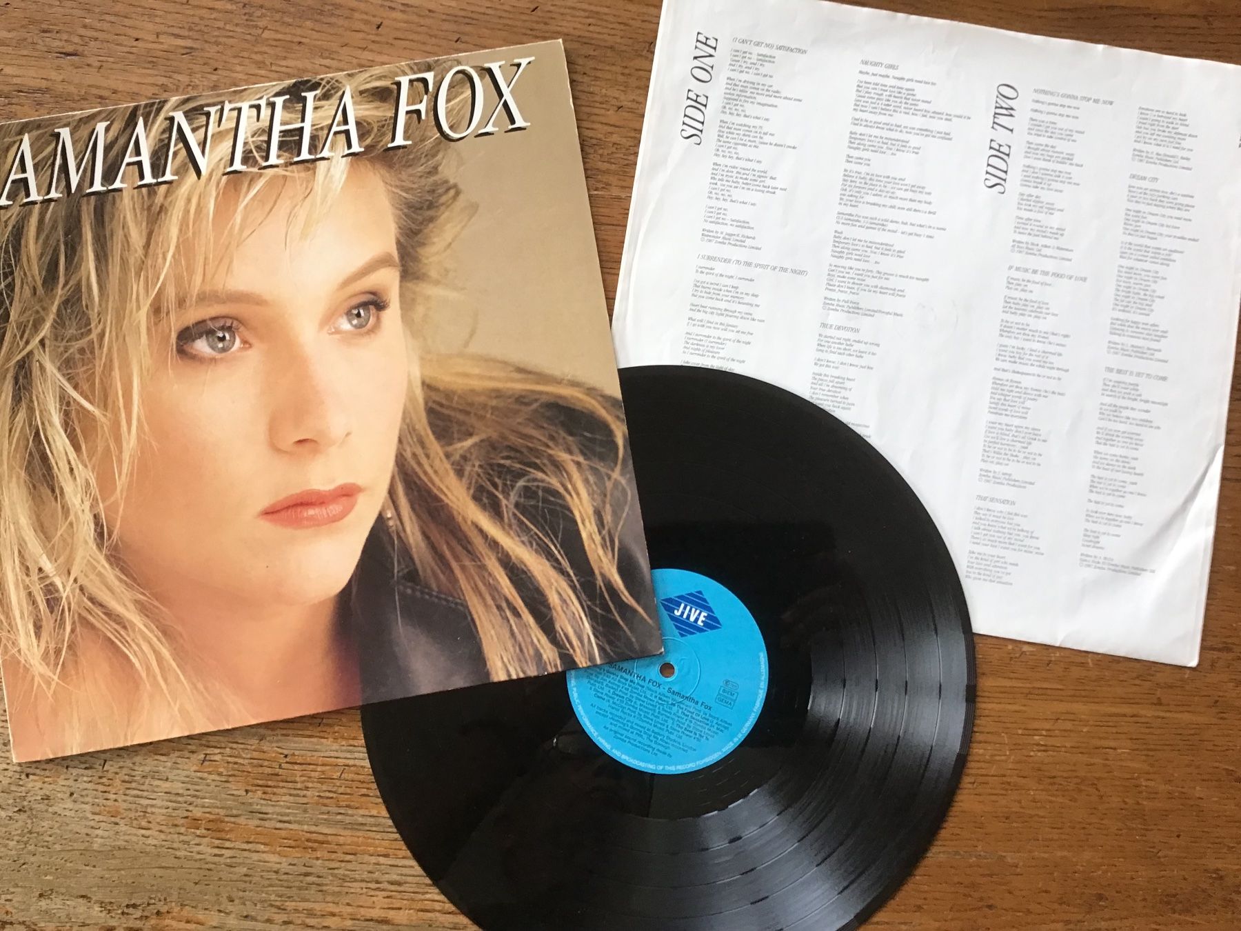 Dischi in vinile: LP Samantha Fox – Usato da Fully venduto da Ruby97