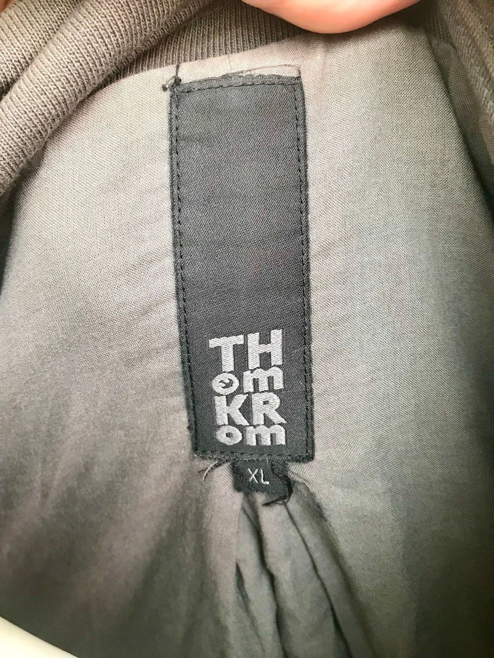 Giacche: Thom Krom Jersey Jacke, Grau, Gr. XL – Usato da Zürich venduto da Fraench 3