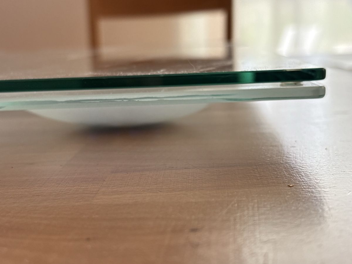 Tutte le decorazioni: Deko Glas Platte mit Deko Fächer – Usato da Rümlang venduto da baselsale1 1