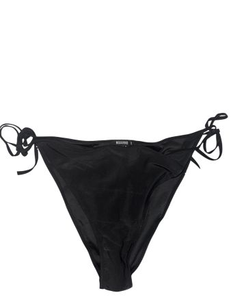 Missguided Bikini Hose schwarz mit Schnürung Grösse 48 (XL)