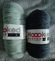 Hoooked RibbonXL Wolle 2x (mintgrün & dunkelgrau) neu