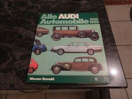 Buch Alle Audi Automobile 1910-1980 Werner Oswald Neuwer OK6
