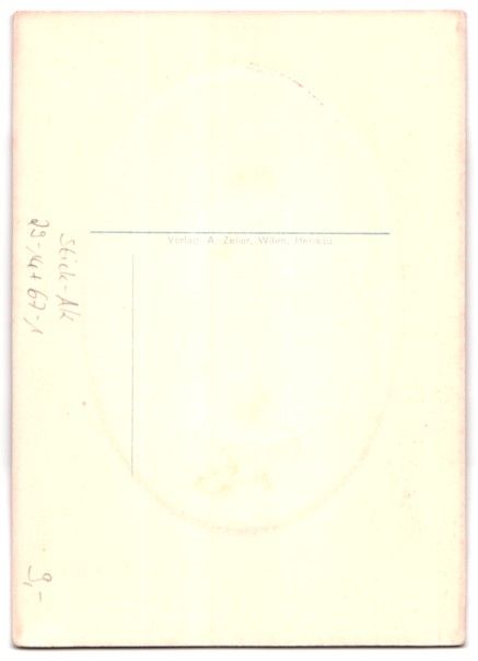 Cartoline postali: Stick-AK Basel, Schweizer Mustermesse 19 – Usato da Berlin venduto da bartko-reher 1