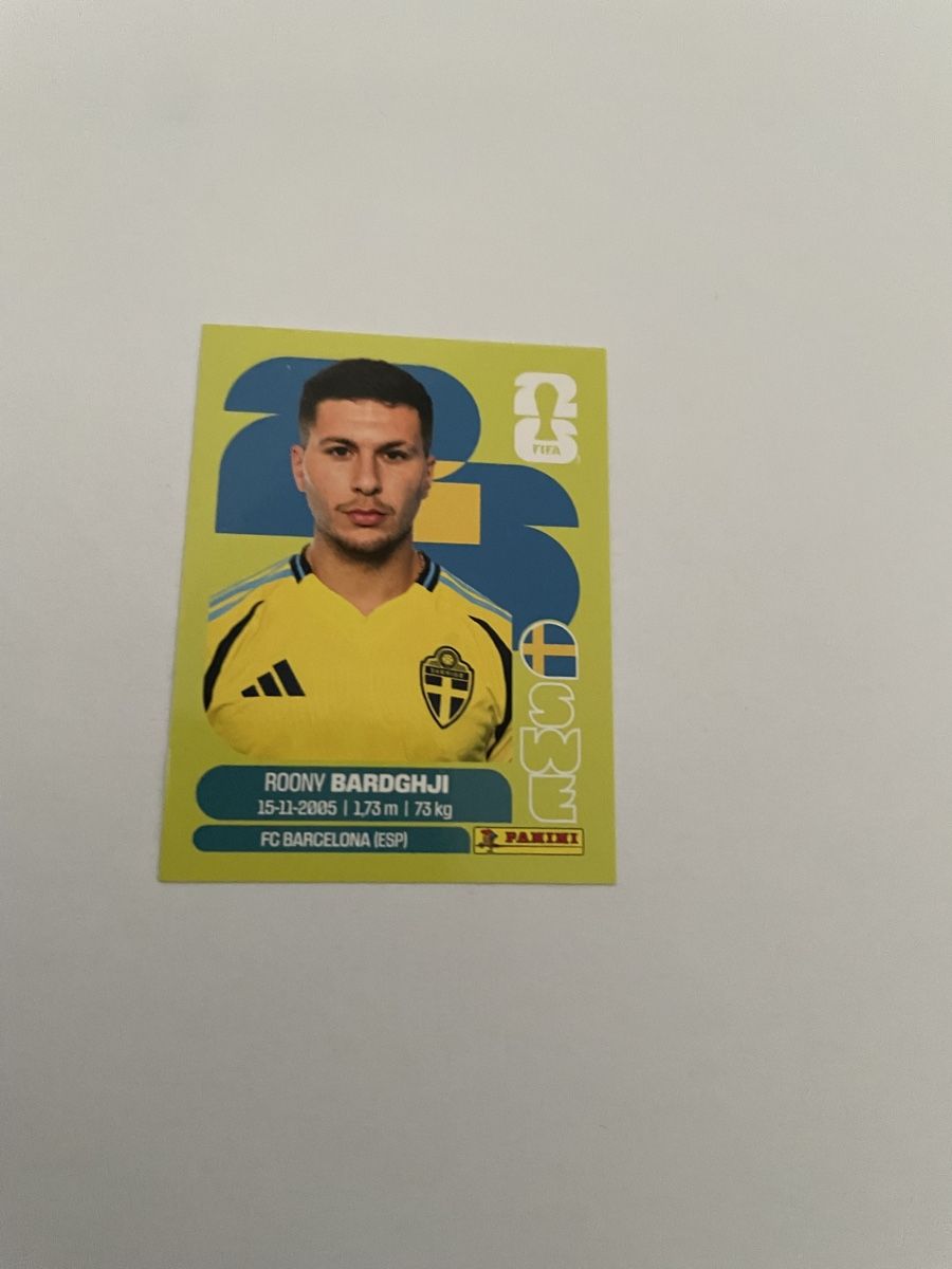Panini Sammelbilder & Trading cards: FIFA WM 2026 Roon Bardghji SWE 16 – Neu (gemäss Beschreibung) aus Winterthur von Cobraforce