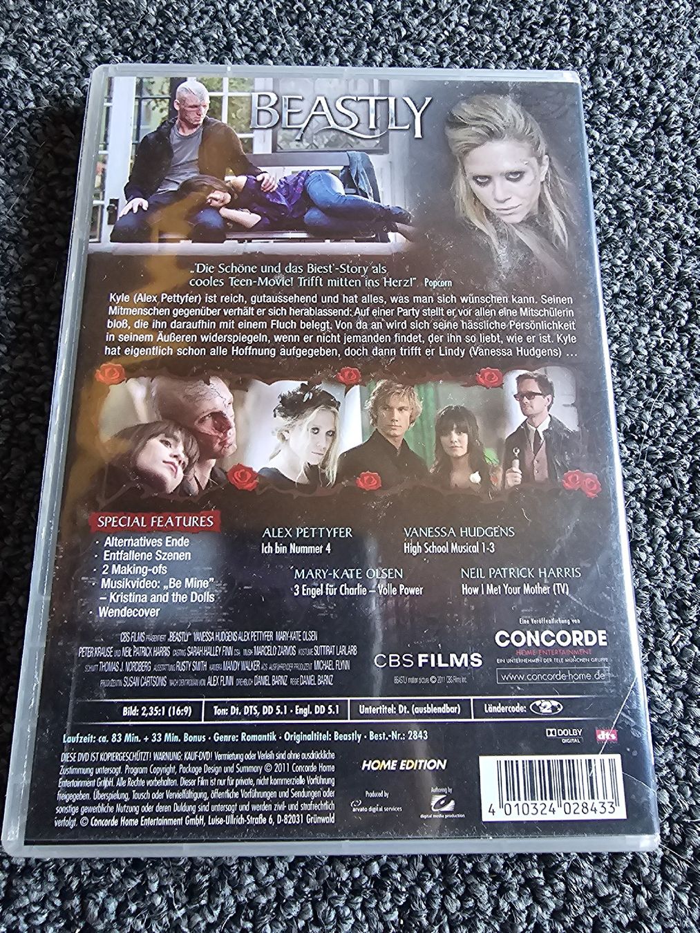 Tutti i DVDs: DVD Beastly (22707) – Usato da Ruswil venduto da jan_bxl5 1