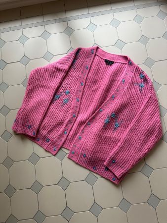 Zara Strickjacke Pink