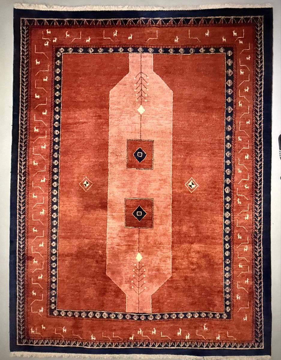 Gabbeh Teppiche: Wunderschöner Perserteppich Gabbeh 287x215.cm – Gebraucht aus Sempach von Star7 1