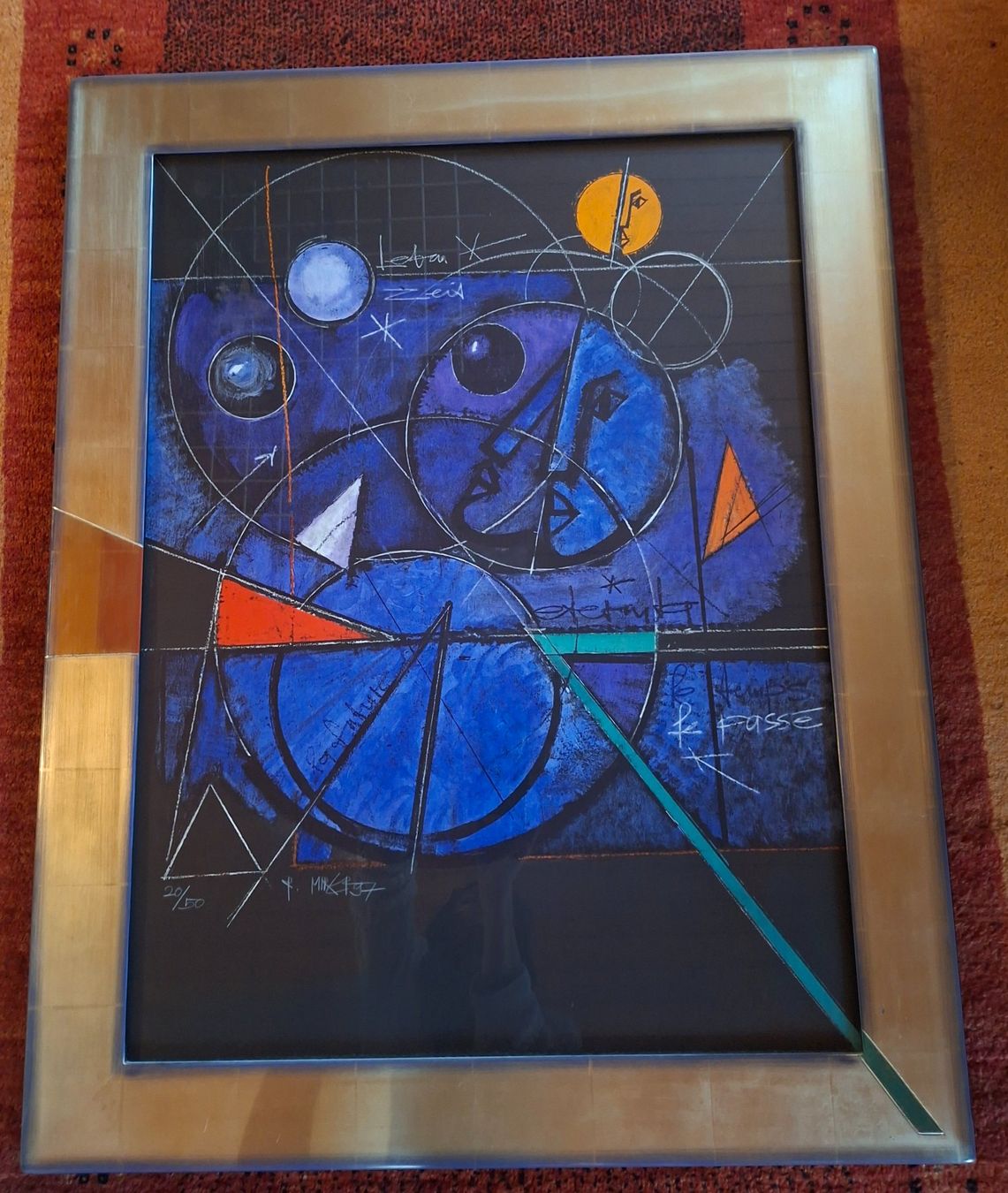 Grafica & Litografie: Rudolf Mirer " Lebenszeit" – Usato da Jegenstorf venduto da cla_d57p