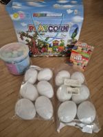 PlayCorn, Strassenkreide, Ostereier Kunststoff, Farbe Kinder