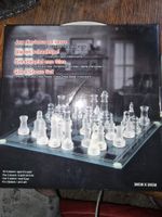 Schachspiel aus Glas komplett