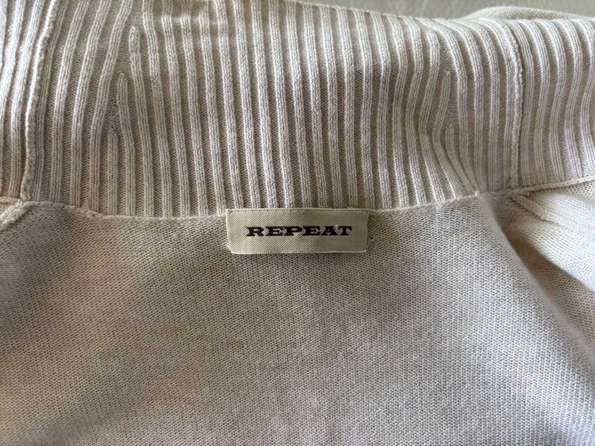 Repeat Vestes: REPEAT - Long Cardigan Beige - 42 – D'occasion à Chardonne par teenyweeny 1