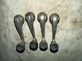 4 Fensterkurbeln Mercedes Ponton Oldtimer gebraucht 4 Stück