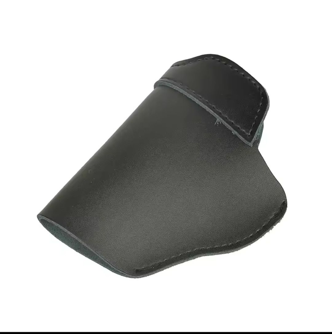 Tiro a segno: Holster aus Leder, Schwarz, Rechtshänder – Nuovo (secondo la descrizione) da Gstaad venduto da Survival007 2