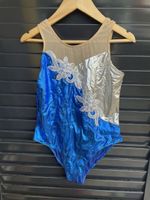 Gymnastik Kleid Kürkleid Ballettkleid 134/140 NEU blau