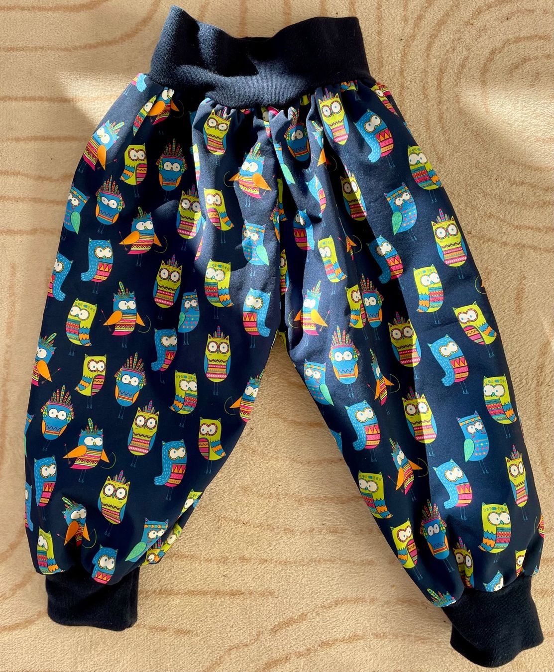 Hosen: Pumphose  softshell mit Eulen Grösse 86-92 – Neu (gemäss Beschreibung) aus Biel/Bienne von linette78