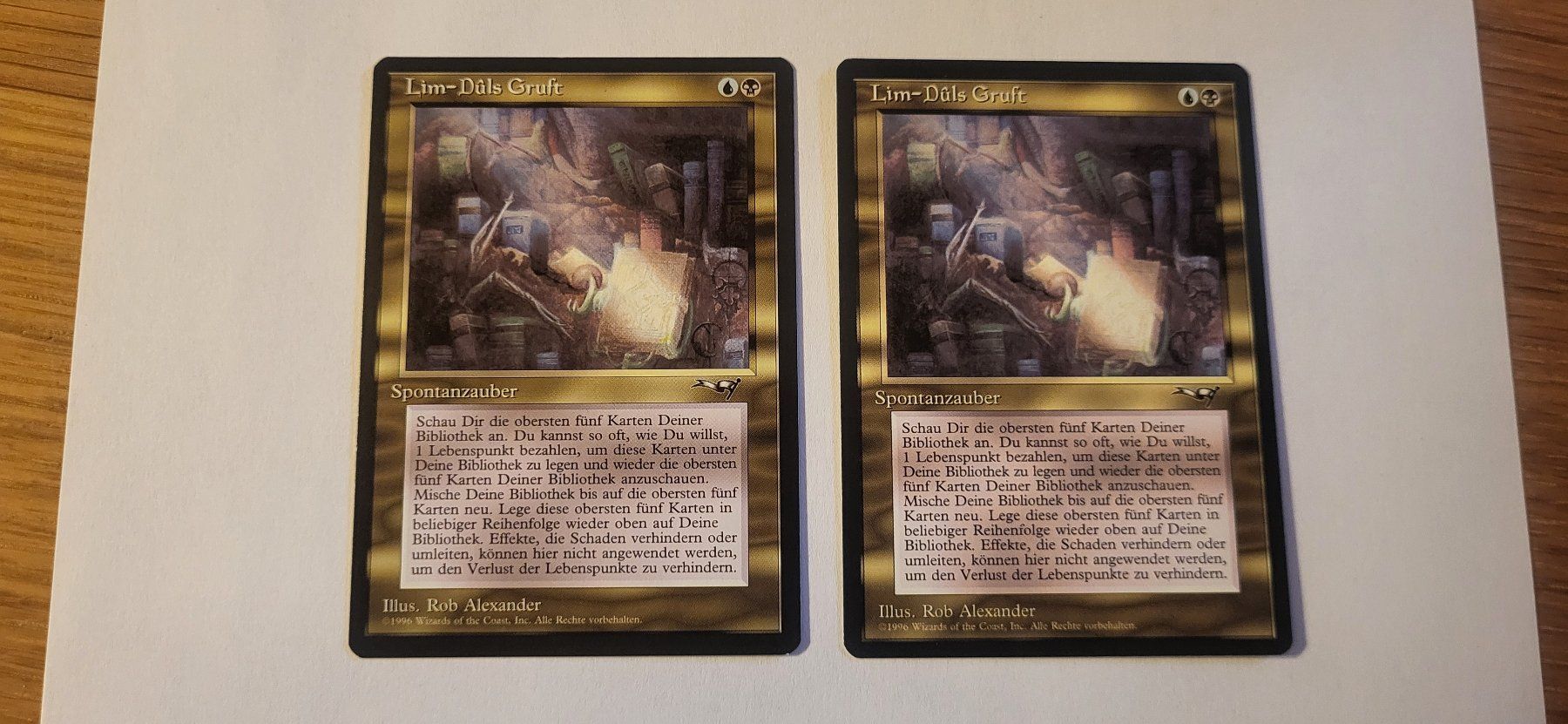 Magic The Gathering Carte collezionabili: MTG - Lim-Düls Gruft – Usato da Münsingen venduto da Heroism2010