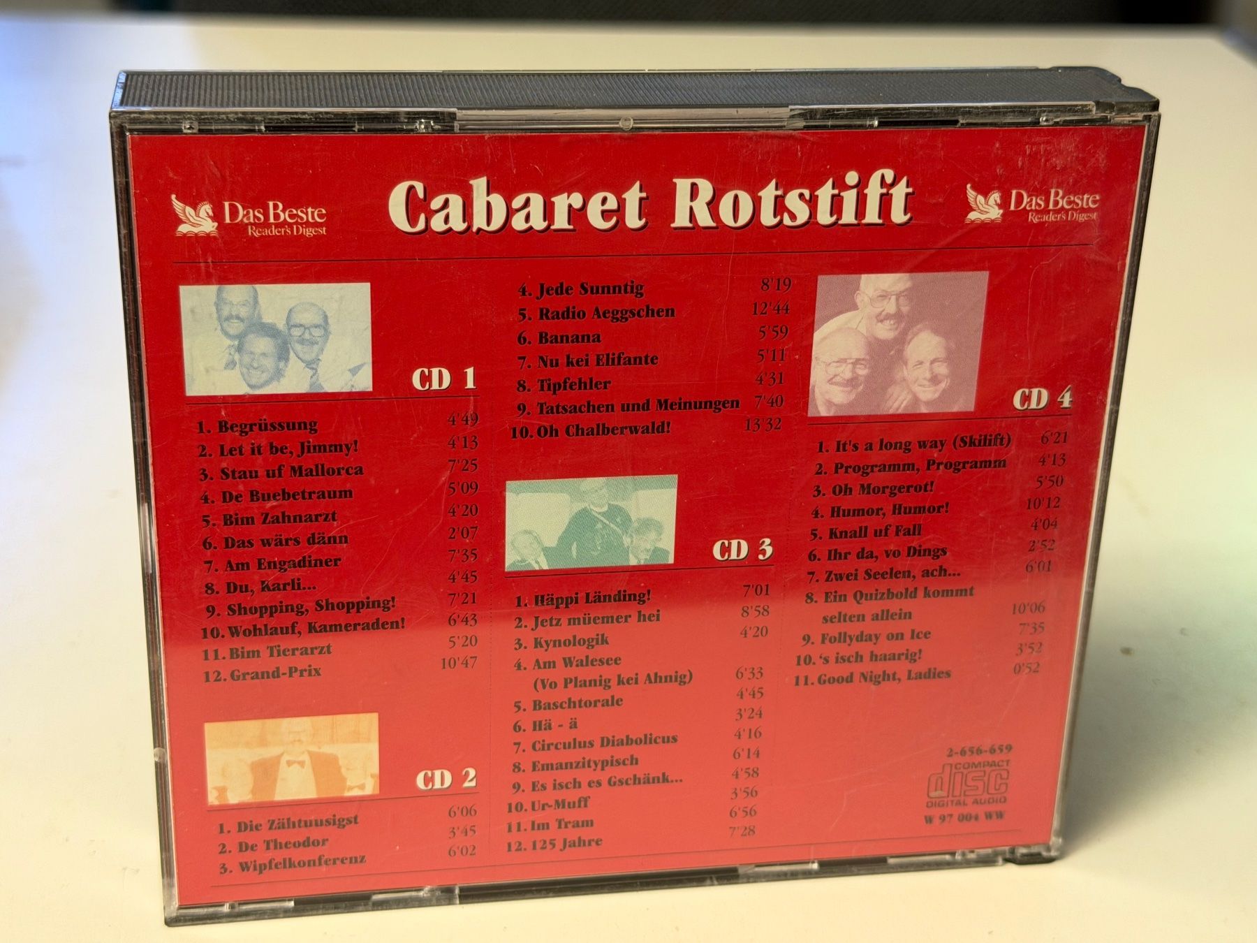 CD: Cabaret Rotstift (4 CD's) - HD23C – Usato da Küsnacht ZH venduto da Jazztilldawn 1