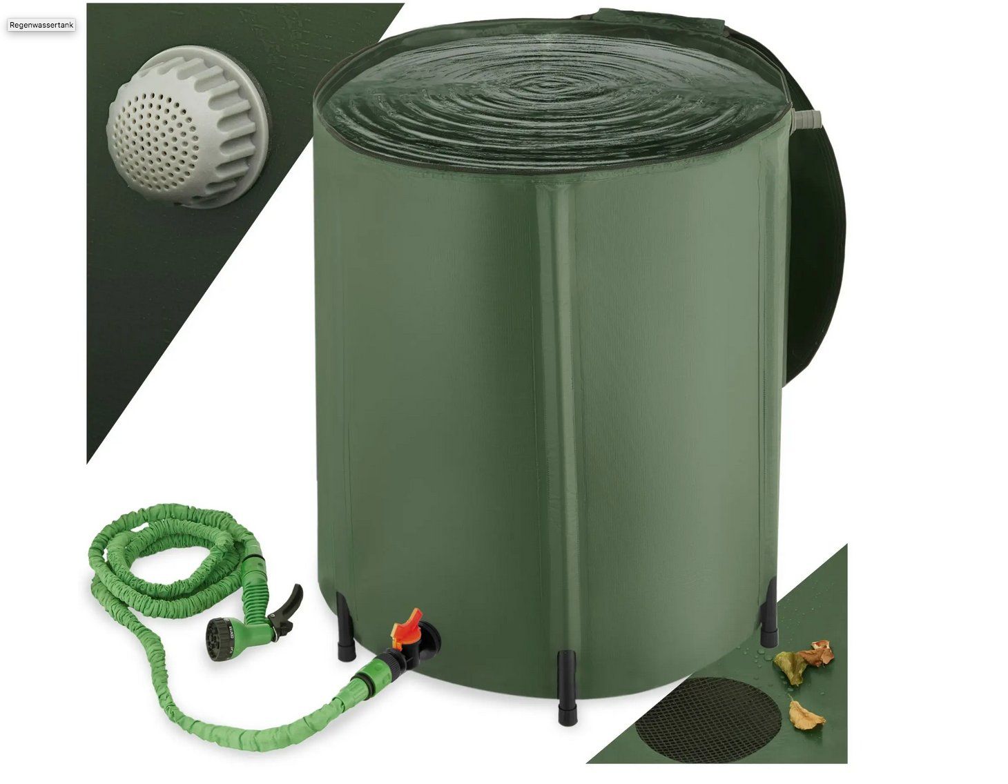 Abbeveratoi e trogoli: Regenwassertank 500 L Wassertank – Nuovo (secondo la descrizione) da Steinhausen venduto da Retourenprofis
